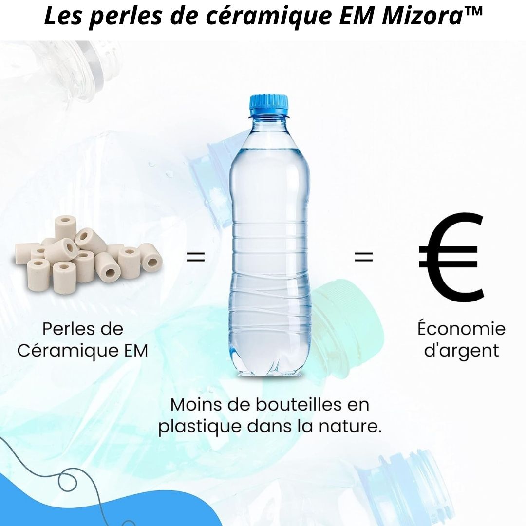 Perles de Céramique Japonaises EM® – 35 pièces (grises)
