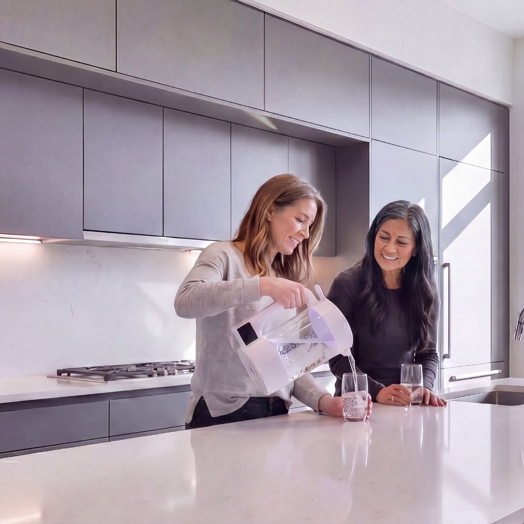 Mizora CellPower™ – Le pichet familial d’eau hydrogénée pure